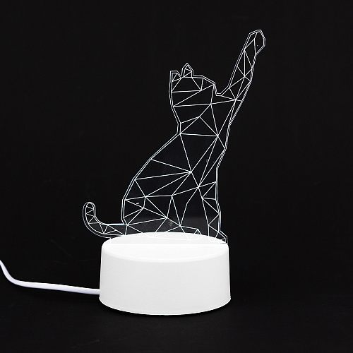 Ночник "Crystal cat"