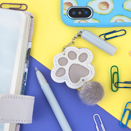 Ручка "Paw-Paw" (серая)