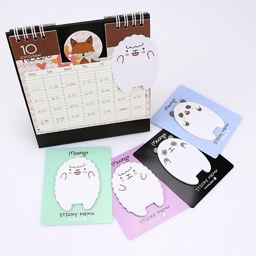 Стикеры для записей "Овечка" (фиолетовый)