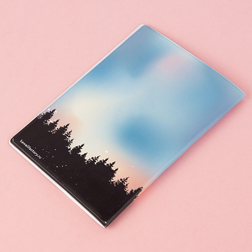 Обложка для паспорта "No reason to stay home"