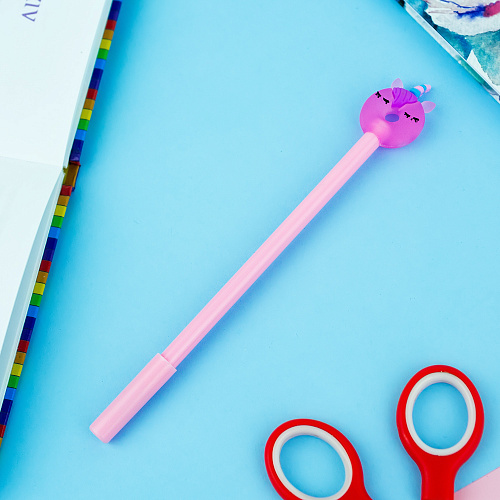 Ручка "Пончик-единорог" розовый