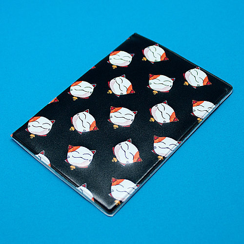 Обложка для паспорта "Манэки-Нэко"