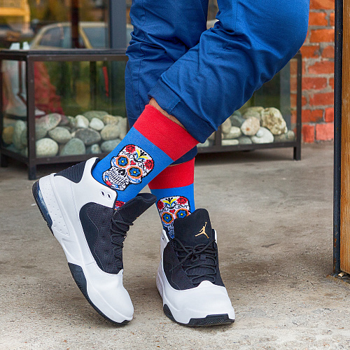 Носки "Черепа", разм.40-45