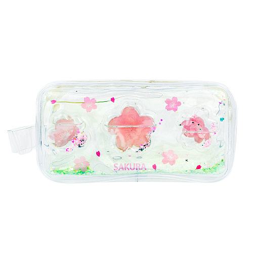 Косметичка "Sakura" прозрачная