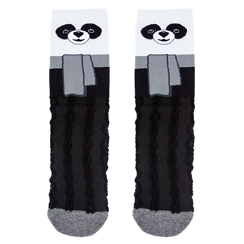 Носки "Уютная зима" (панда)