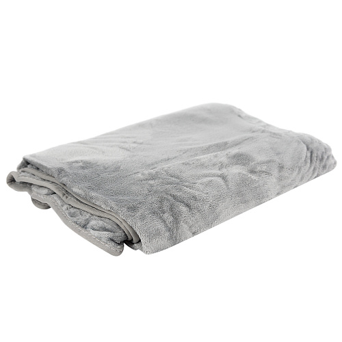 Игрушка-подушка "Лапа с пледом" (серая) 52см