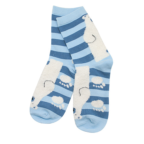 Носки "Белый мишка"