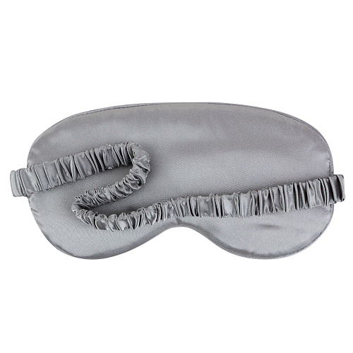 Маска для сна атласная "Dreams", графит