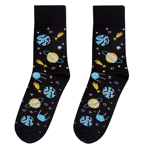 Носки "Космические", разм.40-45