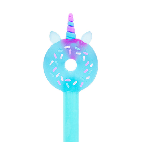 Ручка "Пончик-единорог" голубой