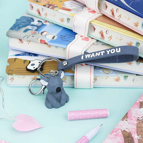 Брелок "Коала" (лиловый)