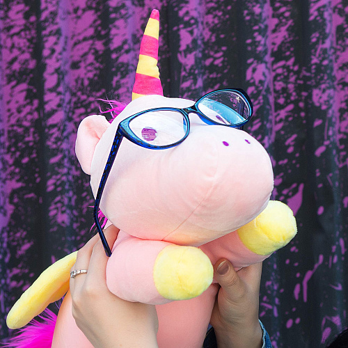 Игрушка-подушка "Unicorn wings" (розовый)