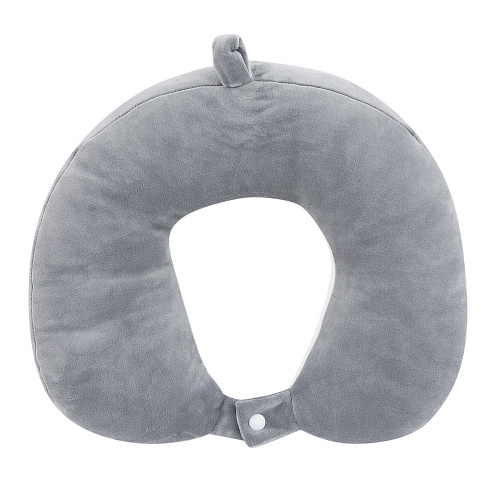 Подушка для путешествий "Панда" (серый)