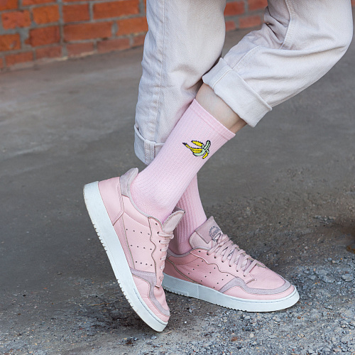 Носки "Банан", розовые, разм.35-39