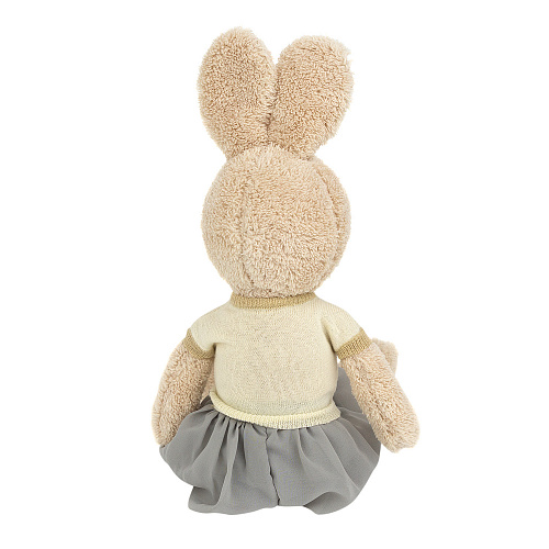 Игрушка-подушка "Зайка в серой юбочке" 45см