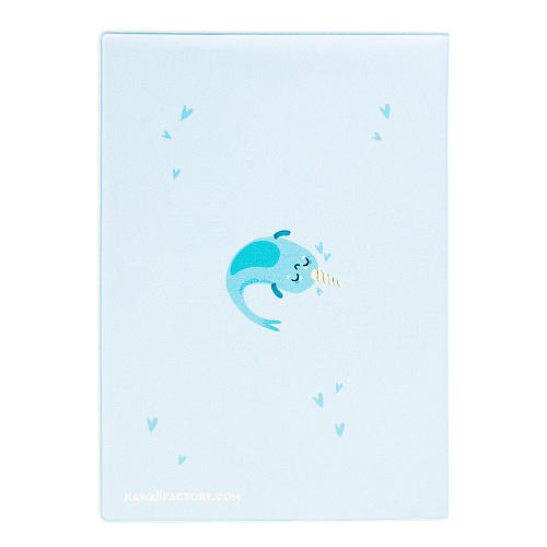 Обложка на автодокументы "Life is unicorn-fish"