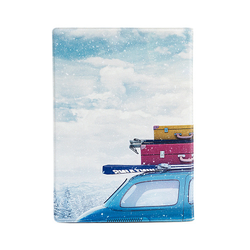 Обложка на автодокументы "Winter car"