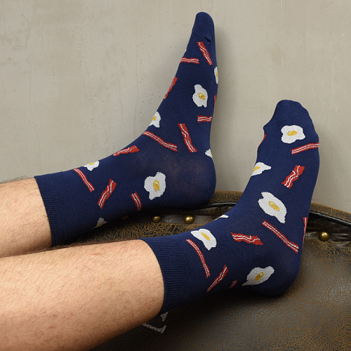 Носки мужские "Завтрак"