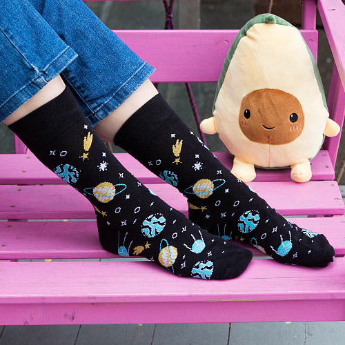 Набор носков в коробке "Космос"