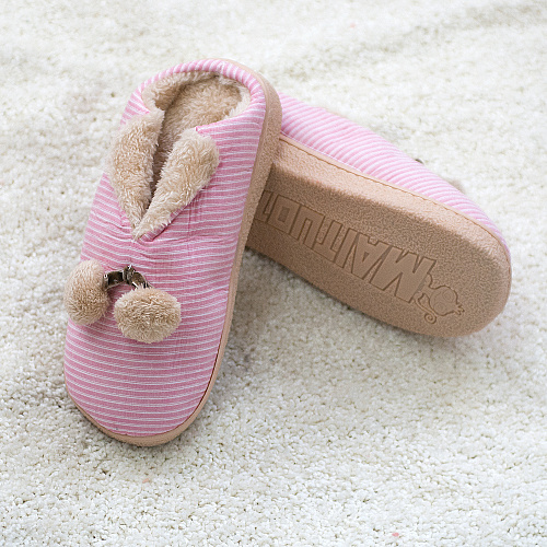 Тапочки "Полоски" (розовые)