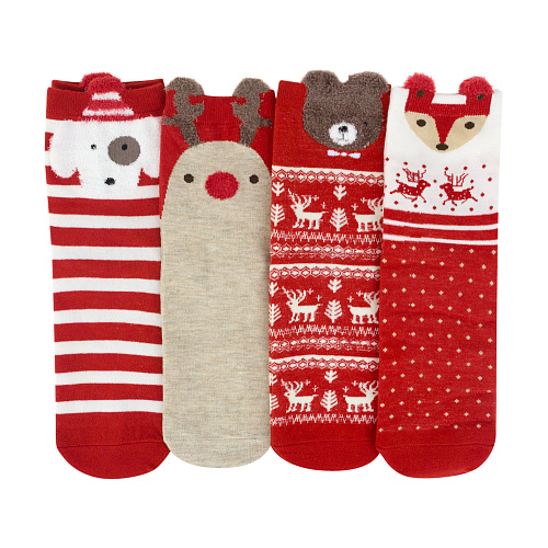 Набор носков в коробке "Новогодний"