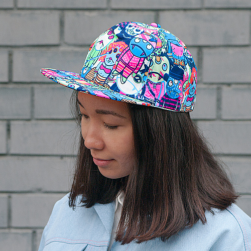 Кепка "Зомби" (синяя)