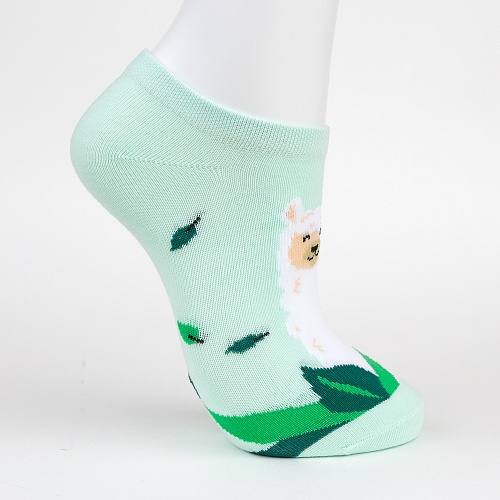 Носки "Лама в траве", разм.35-39