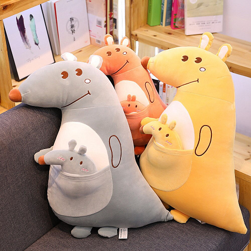 Игрушка-подушка "Кенгуру плоский" 60см