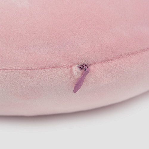 Подушка для путешествий "Однотонная", Memory Foam (розовая)
