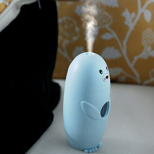 Ночник-увлажнитель "Тюлень" (голубой)