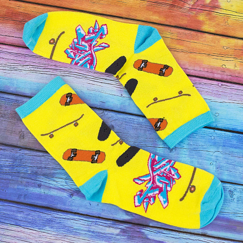 Носки "Скейтборд", разм.40-45