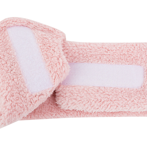 Повязка на голову "Спящий котик", пудра