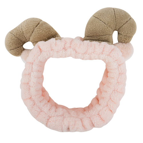 Повязка на голову "Овен", розовый