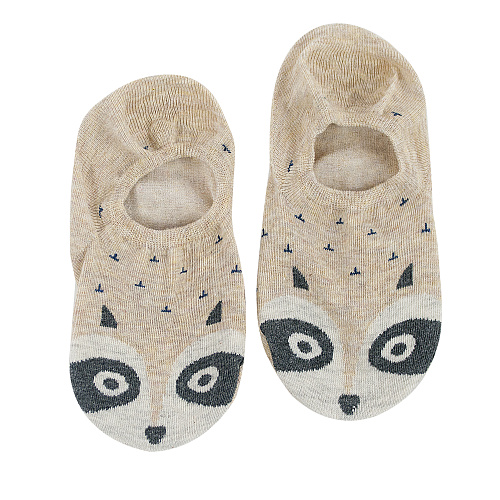 Носки "Мордочка" (енот)