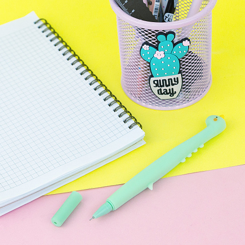 Ручка "Динозаврик" (зеленая)