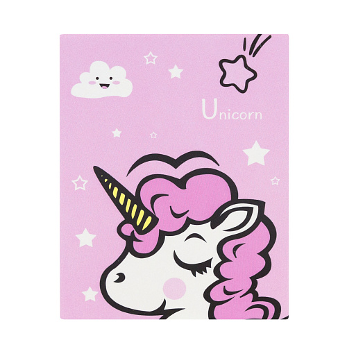Набор стикеров "Единорожка" (розовый)