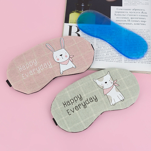 Маска для сна "Happy" (кот)