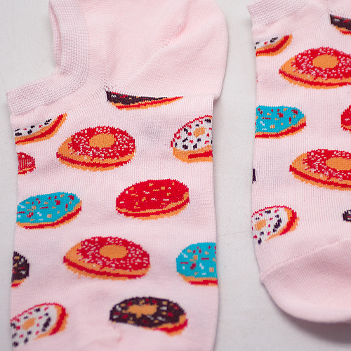 Носки "Пончики" (розовые)