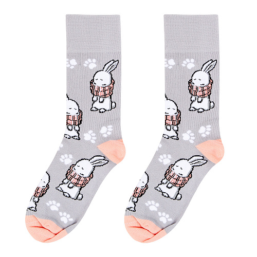 Носки "Зайчики", разм.35-39