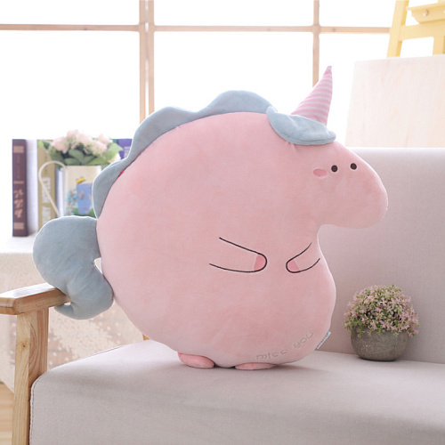 Игрушка-подушка "Flat Unicorn" (розовый)
