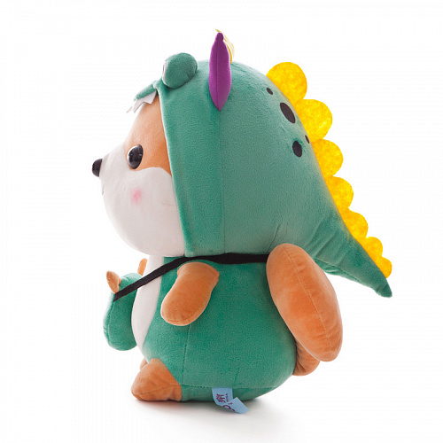 Игрушка-подушка "Корги в кигуруми" (дракон), 25 см