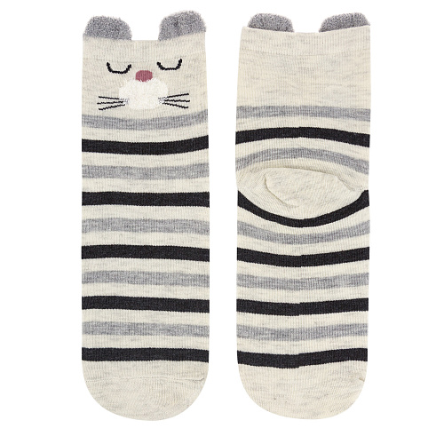 Носки "Gray" (серо-черные в полоску)