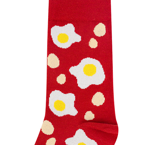 Носки "Яичница", разм.35-39