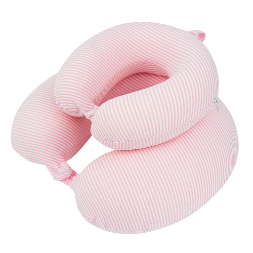 Подушка для путешествий, комплект "Однотонные" (розовые)