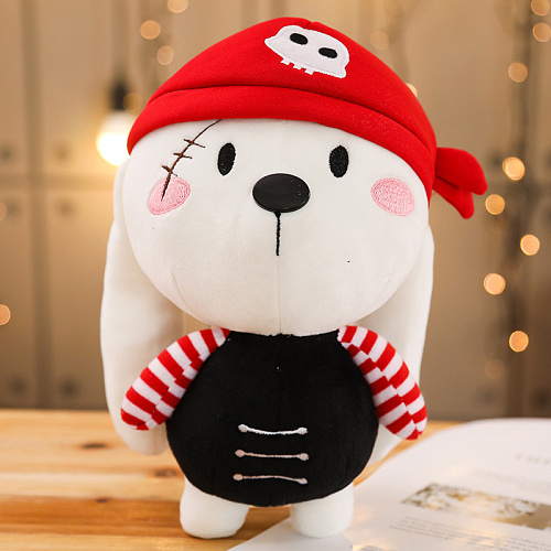 Игрушка-подушка "Зая пират" 25см