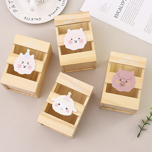 Подставка для ручек "Alpaca" (розовая)