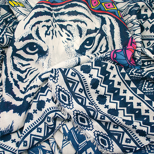 Шарф "Ethnic tiger"