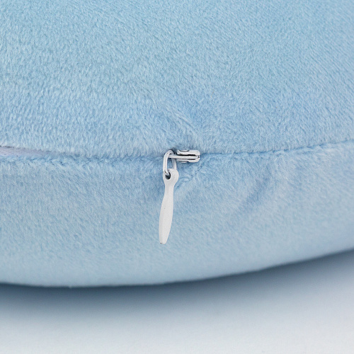 Подушка для путешествий "Мишка", Memory Foam (голубая)