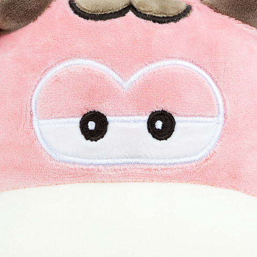 Игрушка-подушка "Бычок" (розовый),50см