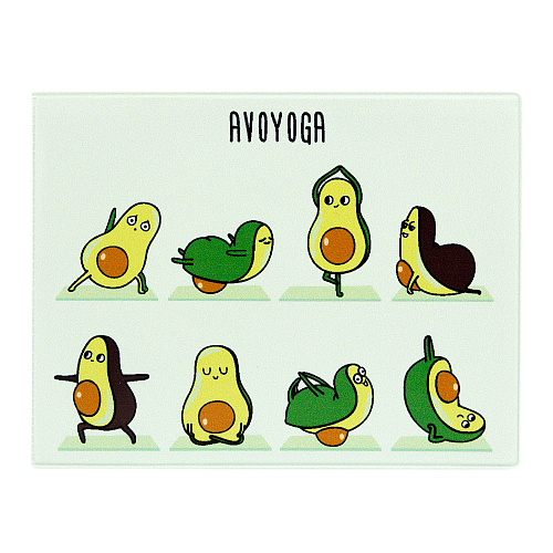 Обложка на студенческий "Avoyoga"